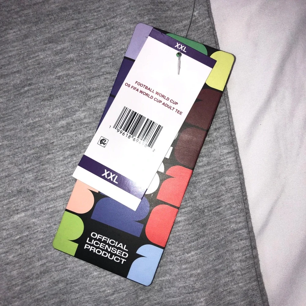 FIFA World Cup 2026 Host Cities T-Shirt Gray XXL Canada Mexico USA Soccer Tee